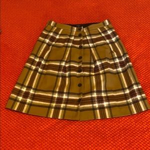 Plaid skirt
